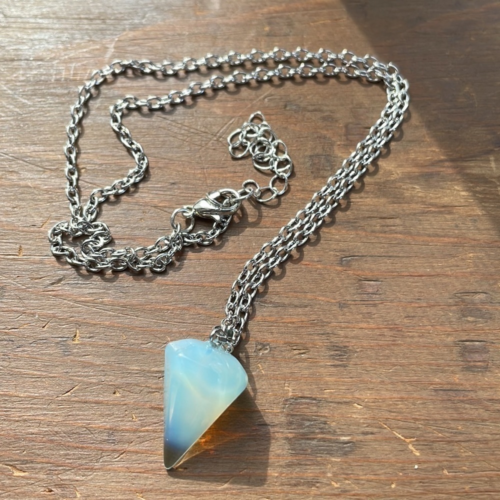 Blue Pendant Necklace
